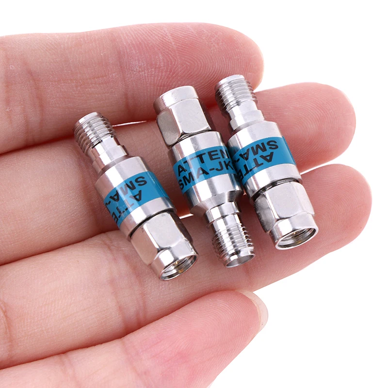 

JETTING New 1PC 2W SMA DC-6GHz Coaxial Fixed Attenuators Frequency 6GHz SMA Fixed Connectors