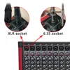 Freeboss MINI8 8 canales (Mono) consola de mezcla con Bluetooth registro 99 DSP efecto USB función mezclador de Audio profesional ► Foto 2/6