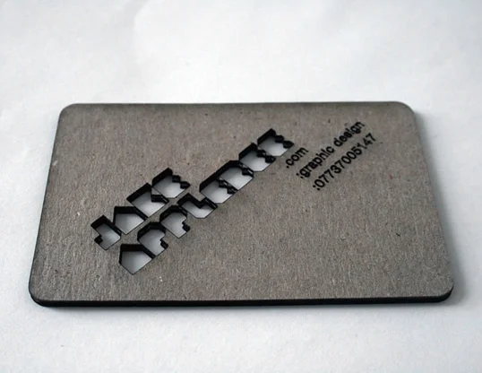 2015 Personal Custom Business Card Visit Card Hollow Out