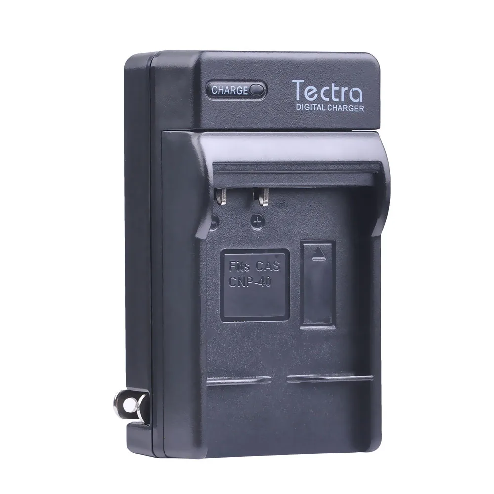 Tectra 2 шт. NP-40 NP40 NP 40 Батарея+ Цифровое зарядное устройство для объектива с оптическими зумом Casio EX-Z400 FC100 FC150 FC160S P505 P600 P700 Z300 Z600 EX-Z850