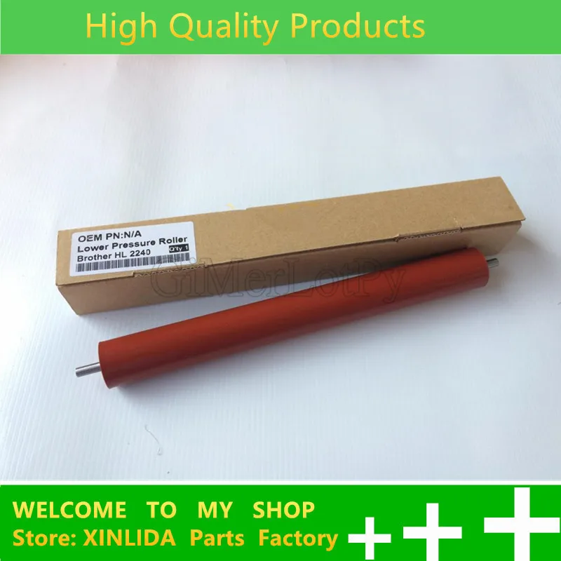 

Lower Fuser Pressure Roller for Brother DCP7055 7060 7065 HL2220 2230 2240 2250 2270 2275 2280 2130 2132 2135 2242 MFC7240 7360