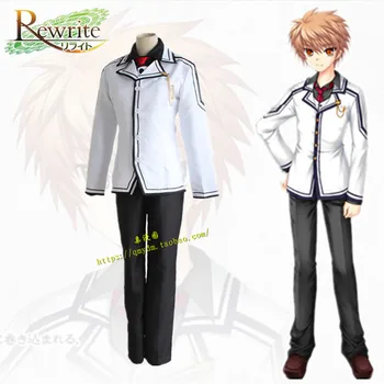 

Free shipping Hot Game Rewrite cosplay Tennouji Kotarou cos Halloween man boys Japanese school uniforms costume