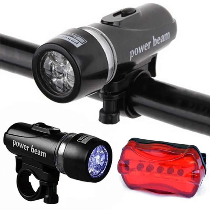 Excellent Mountain Road Bike Flashlight Safety Taillight 5 LED Waterproof Bicycle Front Torch Light+7 Model Rear Lamp Cycling Accessories 8 Excellent Mountain Road Bike Flashlight Safety Taillight 5 LED Waterproof Bicycle Front Torch Light+7 Model Rear Lamp Cycling Accessories 8