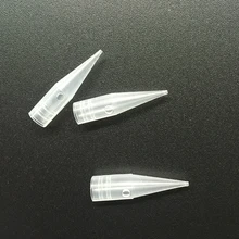 100 шт. 1RL одноразовые перманентные иглы для макияжа бровей шапки советы для бровей Макияж Машина татуировки иглы