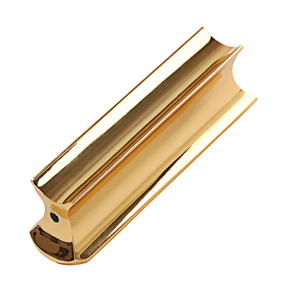 Golden Stainless Steel Lap Slide Tone Bar Stick for Guitar Pro Players Hawaii Acoustic Electric Guitar