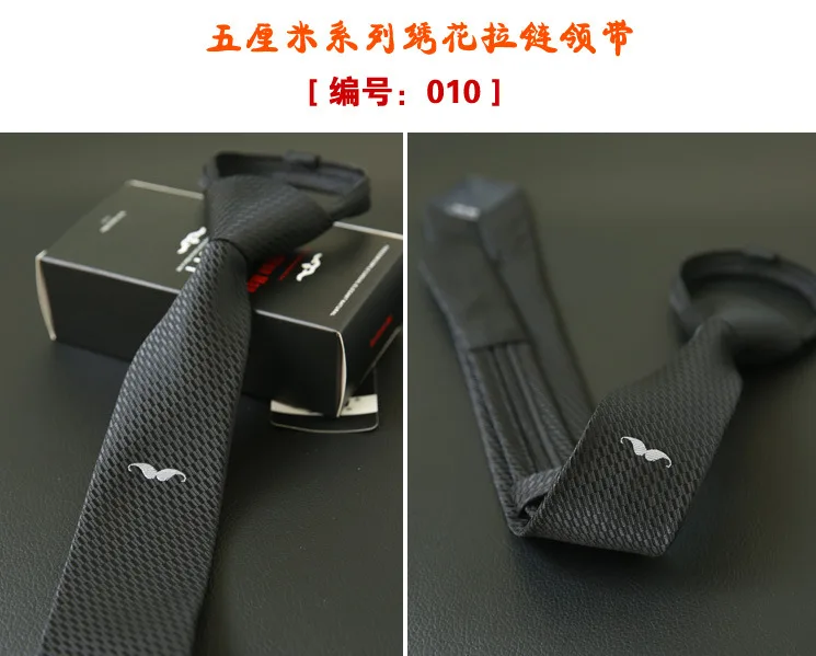Корейский модельер высокого качества для мальчиков и девочек Дети узкие тонкие галстуки 5 см галстук вышивка с молнией 30 шт./лот