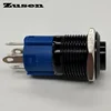 Zusen 16mm high head Ring illuminated momentary push button switch without fixing(ZS16F-11E/B/12V/A with horn symbol) ► Photo 2/4