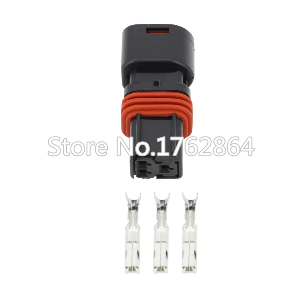 

5PCS 3 hole jacket car equipped with connectors car connector terminals DJ7037B-1.5-21