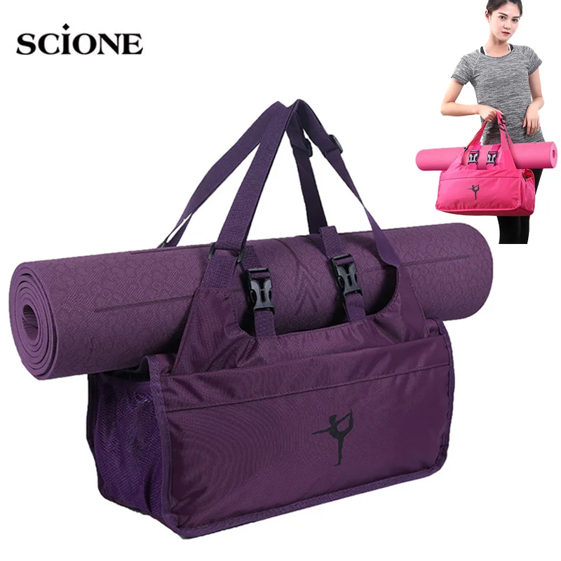 Yoga Mat Bag Pad Gym Bags Dry Wet Fitness For Women Sac De Sport Men Sports Bolsa Mujer Dancing Yoga Mat Matress Bag Pads XA67A