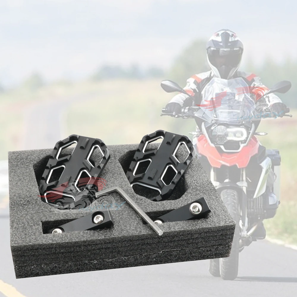 

For BMW R NineT Scrambler 2016-2018 & R nine T Urban 2017 & R nine T Urban GS 2018 CNC Front Foot Peg Footpegs G310GS 2017-2019