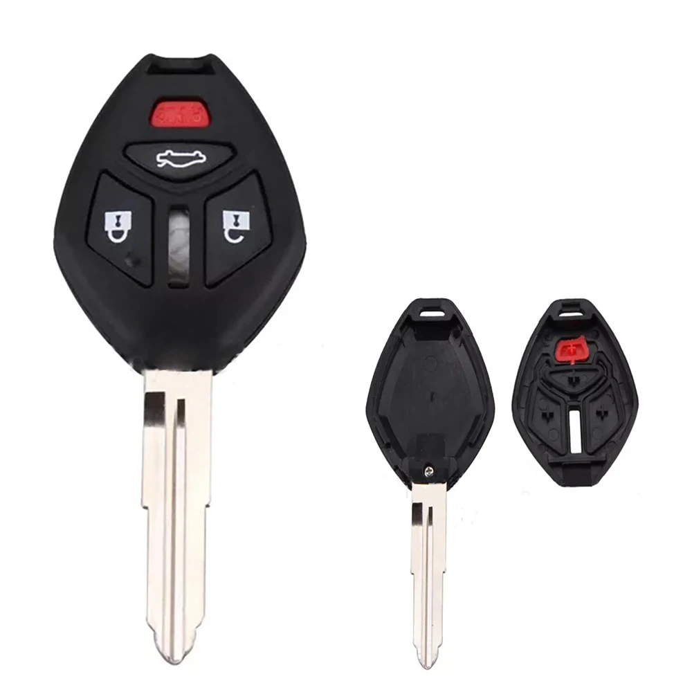 

JEAZEA 1PCS Replacement New Remote Key Case Fob For Mitsubishi Endeavor Lancer Outlander Galant Eclipse 2006 2007 2008 2009 2010
