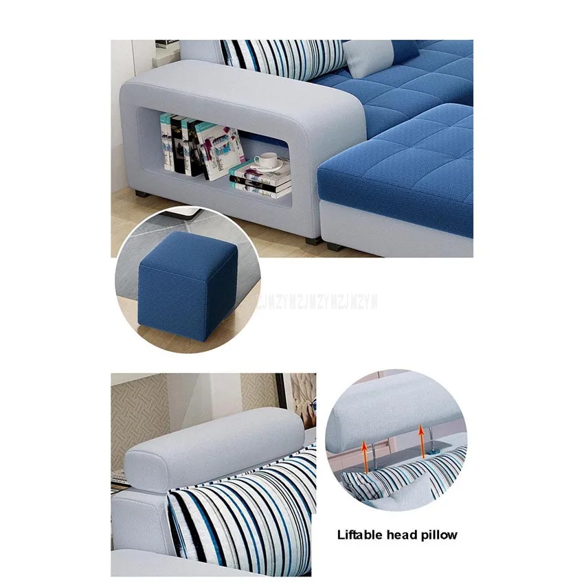 عالية الجودة غرفة المعيشة طقم أريكة الأثاث المنزلي الحديثة تصميم القطن النسيج إطار إسفنجة لينة U شكل المنزل الأثاث عالية الجودة غرفة المعيشة طقم أريكة الأثاث المنزلي الحديثة تصميم القطن النسيج إطار إسفنجة لينة U شكل المنزل الأثاث