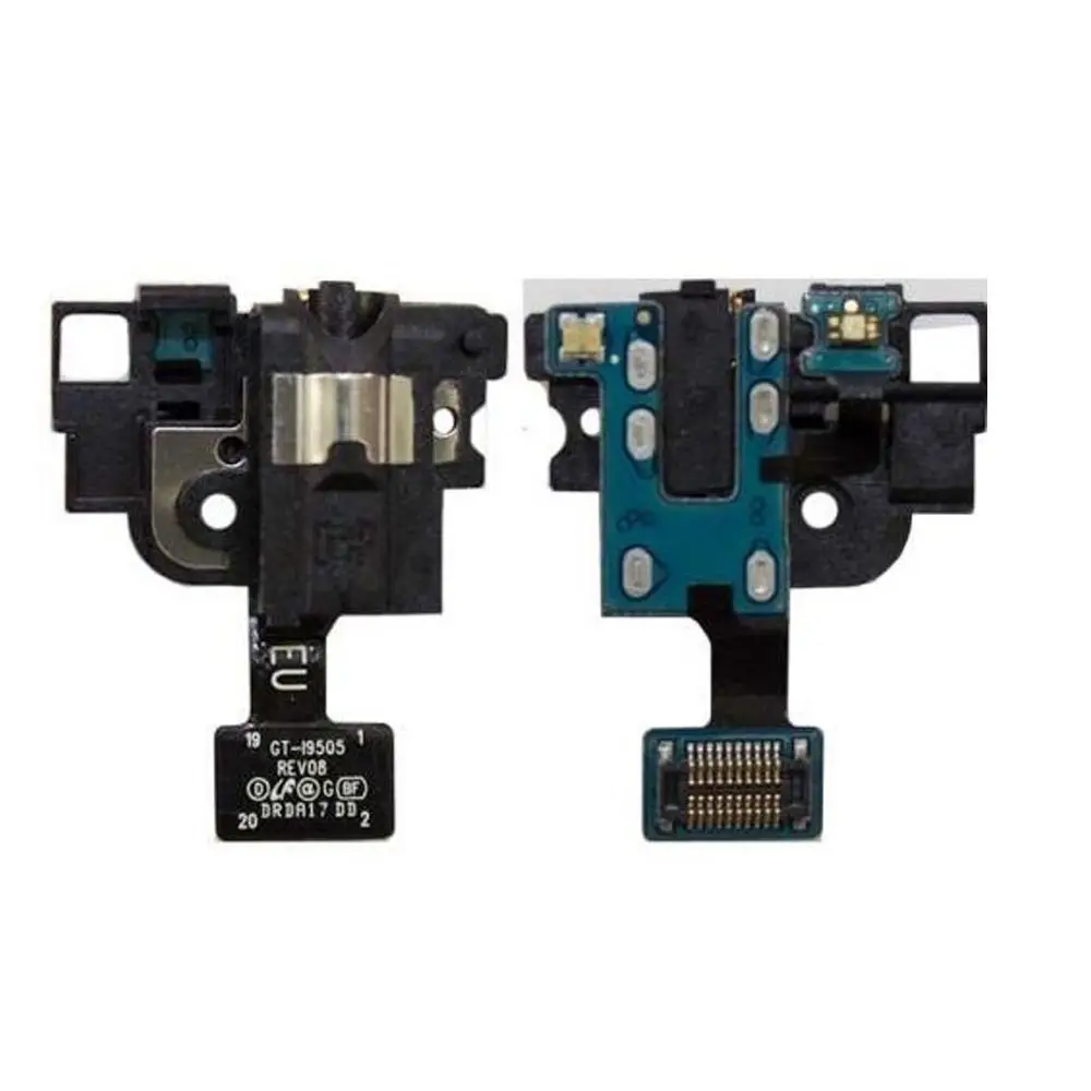 Genuine New Earphone Headphone Jack Flex Cable Ribbon For Samsung Galaxy S4 i9500 I9505 i337 M919 10pcs lot