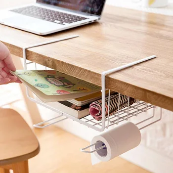 

Iron Craft Storage Rack for Wardrobe Space Saver - White