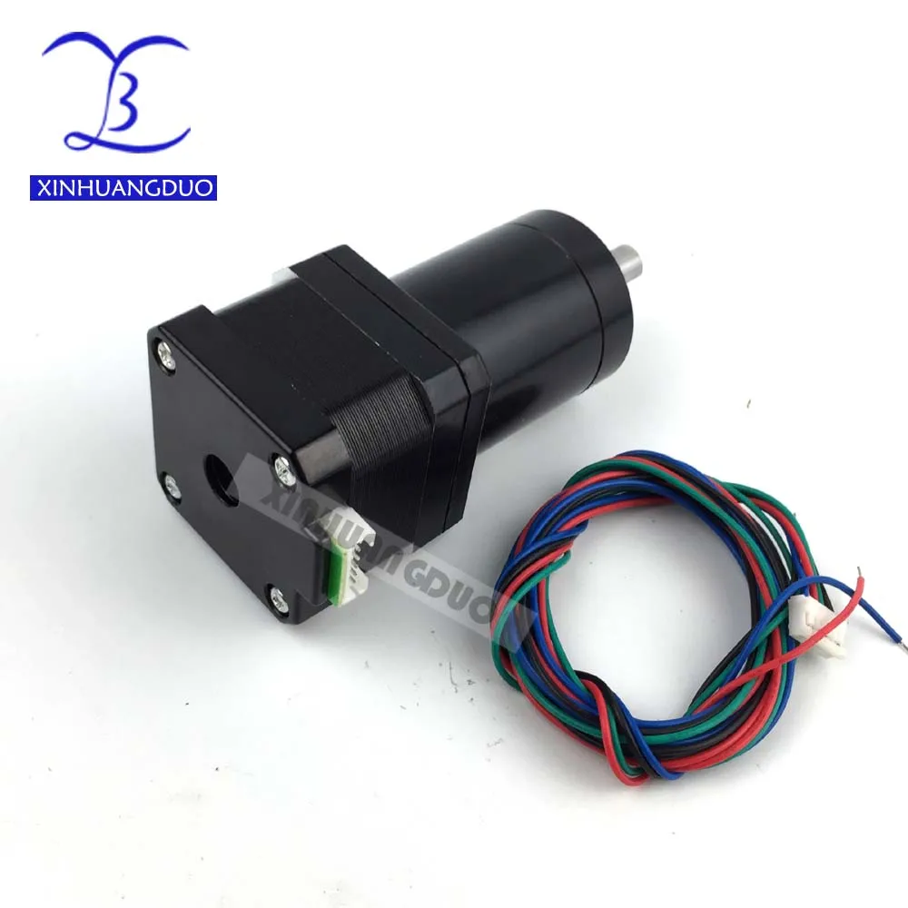 Цена Передаточное отношение 1001 51 1 71 1 Планетарная коробка Передач шаговый двигатель 34 мм Nema 17 gear ed шаговый двигатель 3d принтер шаговый двигател...