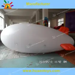 Бесплатная доставка! 4 м/5 мл/6 мл/8 мл надувной blimp дирижабль Zeppelin для рекламной акции, надувной гелий blimp