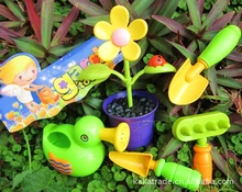 Children’s Garden Simulation Flowers Tools Assembled Kid Home Toys Educational Play Toys for Kids