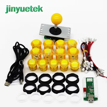 

High quality diy arcade kit led controle arcade usb joystick controller board arcade set raspberry Zero Delay Good touch
