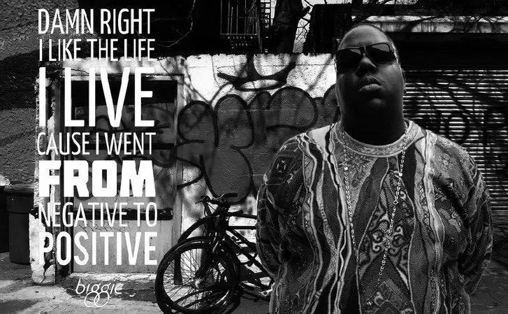 Известный B.I.G - Biggie Smalls Наклейка на стену в виде американского рэпера Шелковый