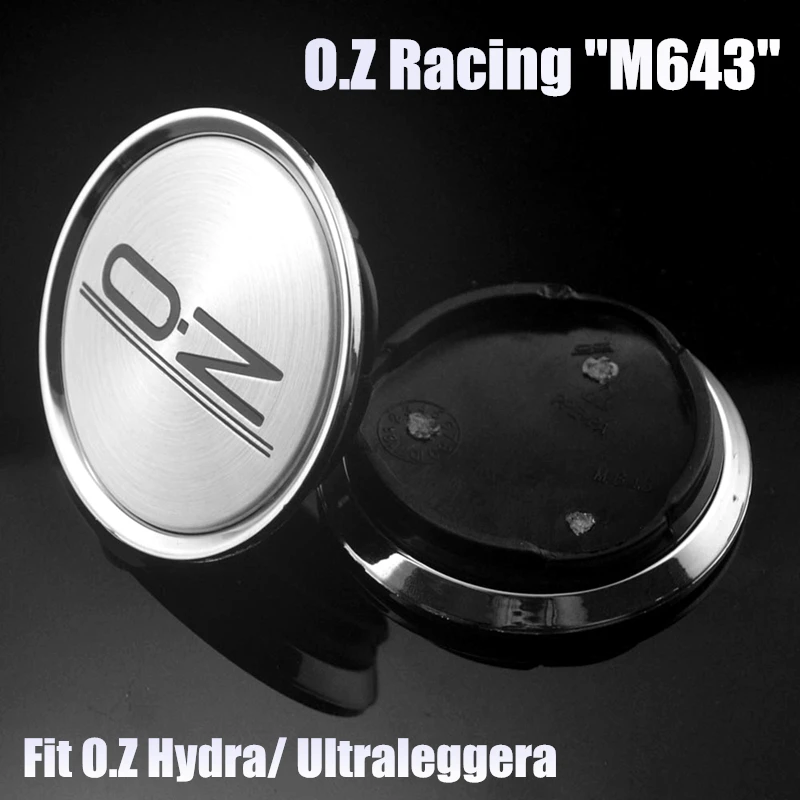 

1 Pc Silver OZ Hydra Wheel Center Hub Cap M643 62mm for O.Z Hydra 15" 16" 17" Rim for Peugeot 206 Modified Rim Accessories