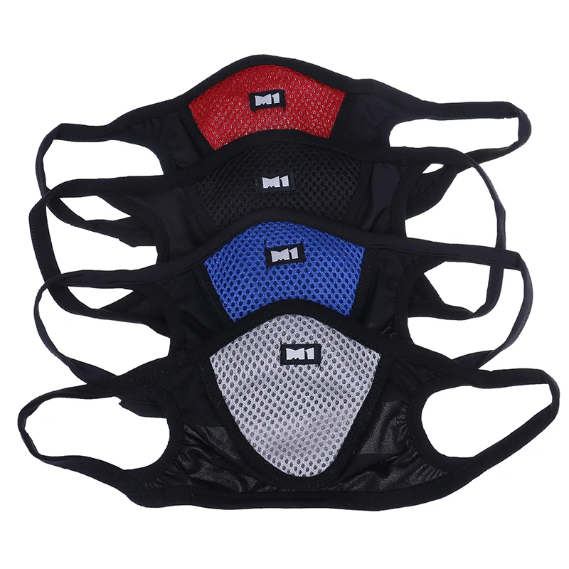 1 шт., противогаз, противопылевая маска, респиратор, велосипедная маска для защиты от пыли, мотоциклетный черный фильтр, для спорта на открытом воздухе, 4 цвета