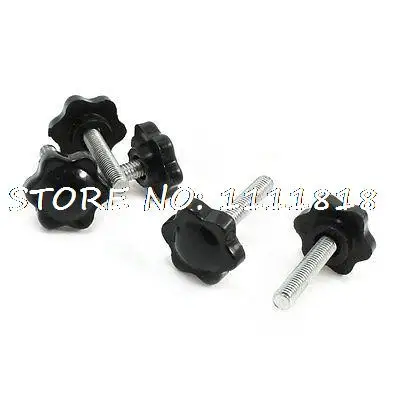 

5 x Machine Tool Clamping Knob Replacement M6x30mm Thread 25mm Diameter Handle