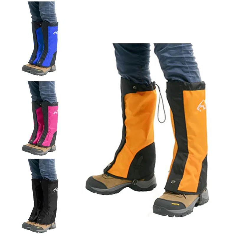 Unisex Snow Boots Set Leggings Waterproof Windproof Warm Legs Leggings