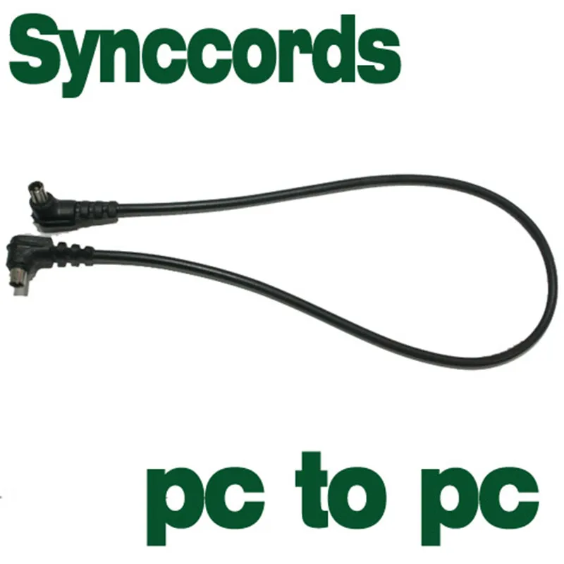 

COMLYO 12" 12 inch Male to Male M-M FLASH PC Sync Cable Cord Camera Accessories