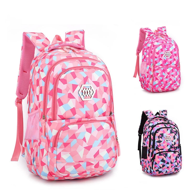 

Korean style primary students shoulder schoolbag cute kid's schoolbag girl Oxford backpack Teenagers backpack