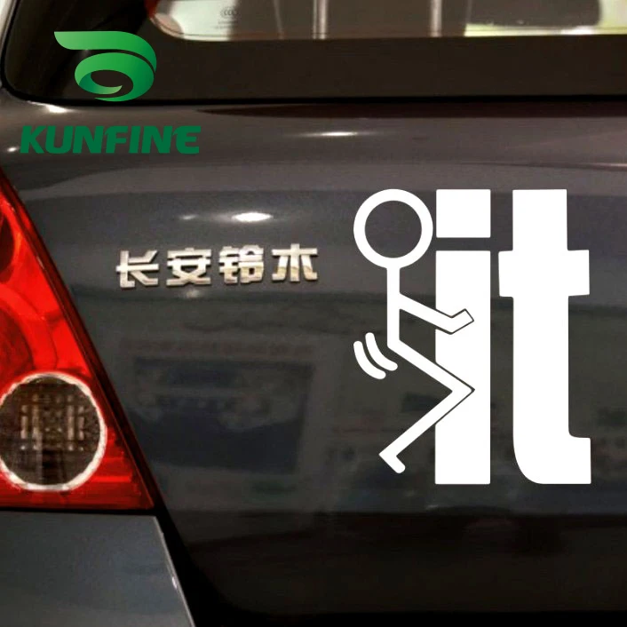English man it IT FUNNY JDM car sticker car decal-3