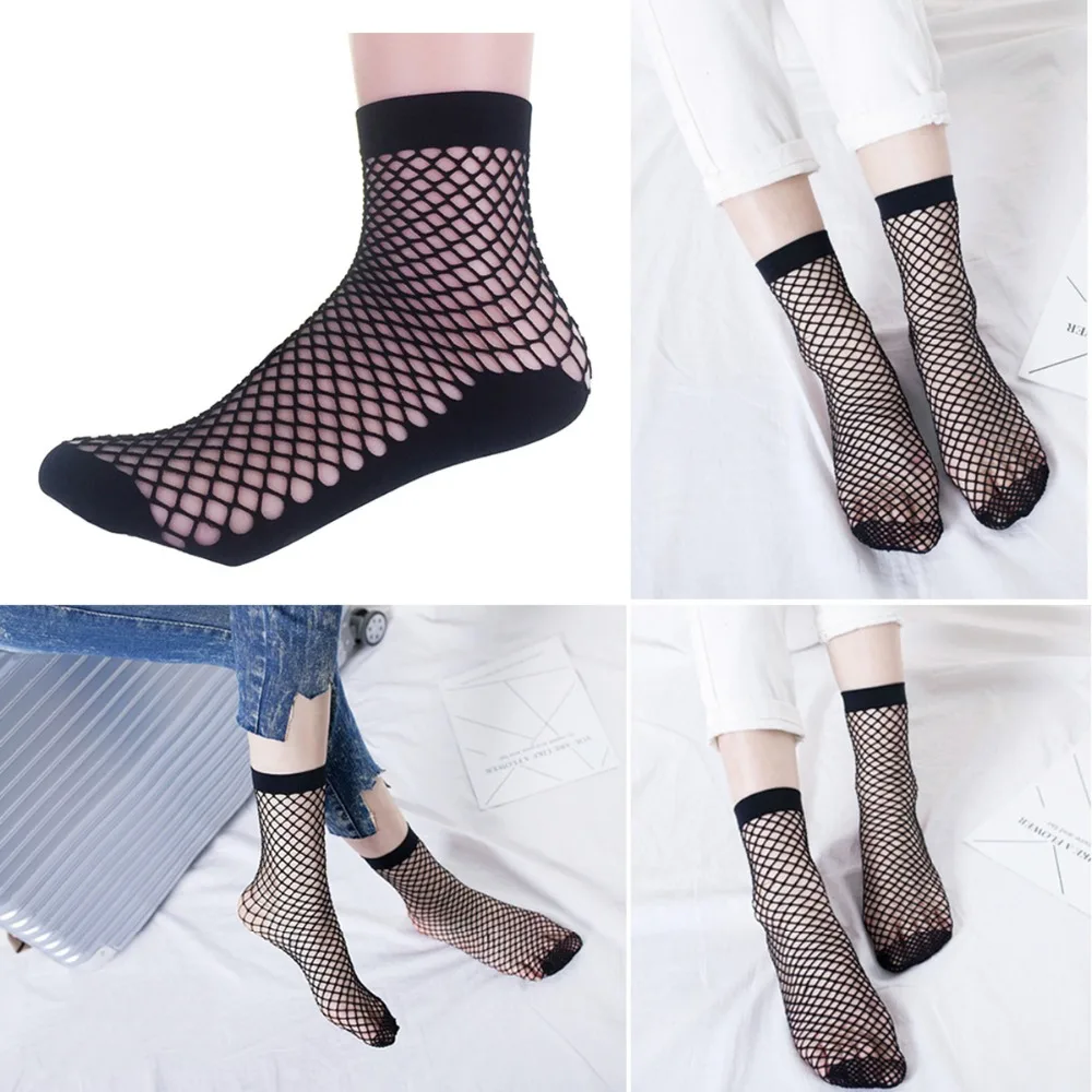 Female Essential Hollow Socks Fashion Sexy Fishnet Socks Women/Ladies Sox Meias Female Essential Hollow Socks Fashion Sexy Fishnet Socks Women/Ladies Sox Meias