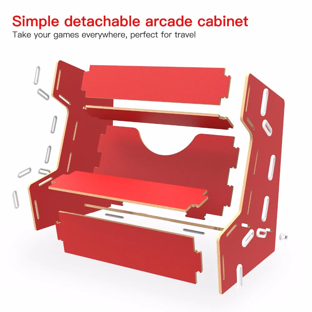 Diy Retro Arcade Kast Stand Voor Nintend Schakelaar Houder Voor Ns Console Controller Hardhout Beugel Stand For Stand Holderstand Bracket Aliexpress