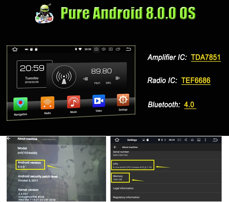 Discount TDA7851 Android 8.0 For kia SORENTO 2013 2014 Octa Core 4GB RAM 32GB Bluetooth Wifi 4G GPS Glonass Map Car DVD Player RDS Radio 1 Discount TDA7851 Android 8.0 For kia SORENTO 2013 2014 Octa Core 4GB RAM 32GB Bluetooth Wifi 4G GPS Glonass Map Car DVD Player RDS Radio 1