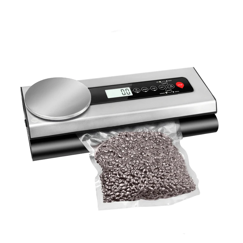 

Vacuum Sealer Machine Food Vacuum Bags Packaging Vacuum Packer Packing for Sous Vide Vacuum Food Sealer with Electronic Scale