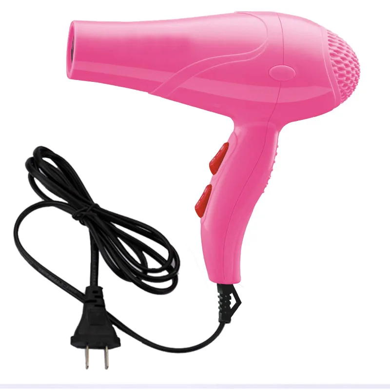 

Fast Electric Powerful Hair Dryer Hot&Cold Wind Heat Settings Blow with Nozzles Diffuser Fluffy Blower Accessory