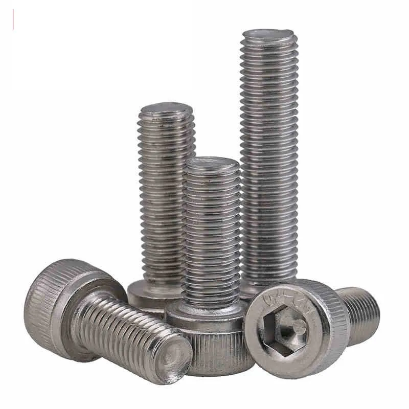 M10 M12 M14 M16 DIN912 304 Винты с шестигранной головкой из нержавеющей стали внутренняя