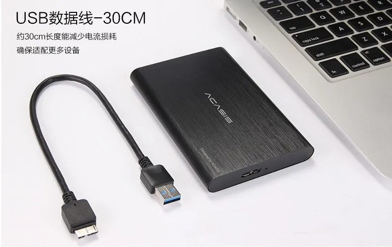 100% New External Hard Drive 160GB/320GB/500GB Hard Disk USB3.0 Storage Devices High Speed 2.5' HDD Desktop Laptop 10