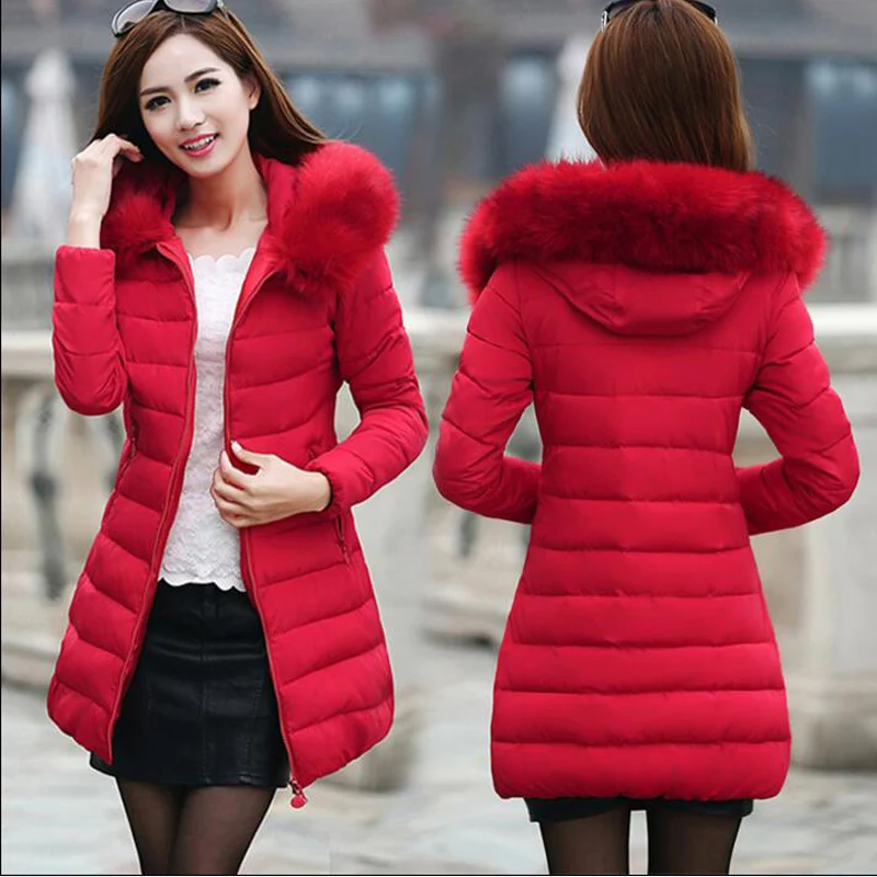 Manteau De Épais red Capuchon Vers Bas Chaud Et Manteaux Femme Femmes Vestes Noir red Veste vert Coton Le D'hiver 1 Parkas À bleu 2017 Pour S Hiver 2 Rembourré p0CzOqz1