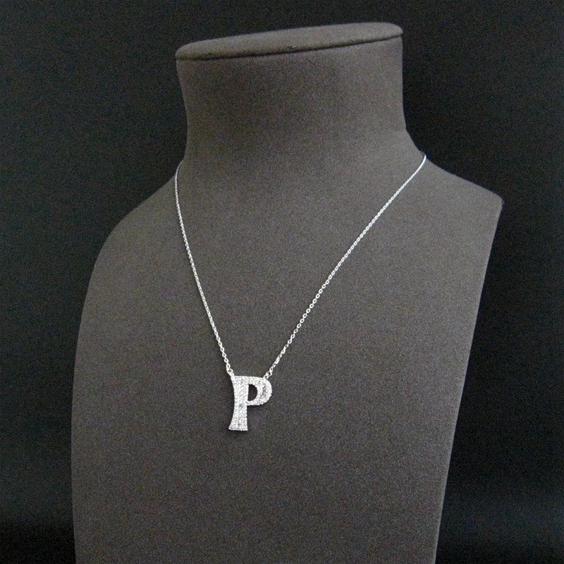 spesifikasi Fashion AAA Cubic Zirkonia Huruf P Liontin Kalung untuk Wanita Wanita Lucu Manis Harga Fashion AAA Cubic Zirkonia Huruf P Liontin Kalung untuk Wanita Wanita Lucu Manis