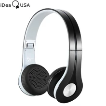 iDeaUSA V202 Wireless Headphones Ultra Lightweight On Ear Bluetooth Headphones with Mic for Smartphone Laptop PC Tablet TV