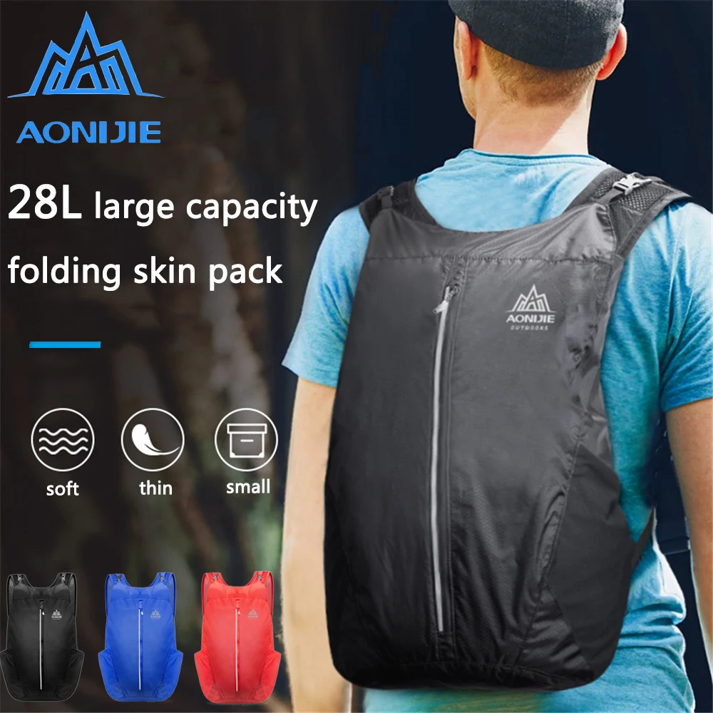 

Hot Unisex Folding Backpack Hiking Camping Bag Ultra Lighting Outdoor Sport Backpack Waterproof Foldable Travel Outdoor Bags