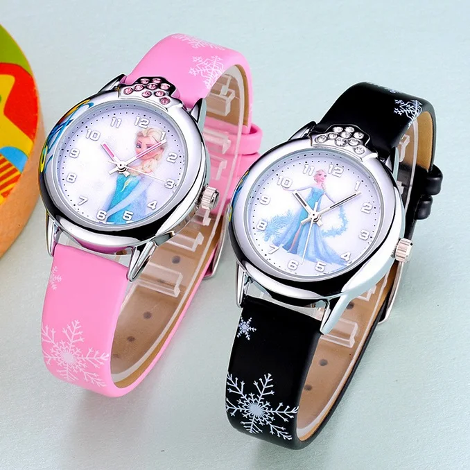 2016-Presale-New-Cartoon-Children-Watch-Princess-Elsa-Anna-Watches-Fashion-Girl-Kids-Student-Cute-Leather (1)