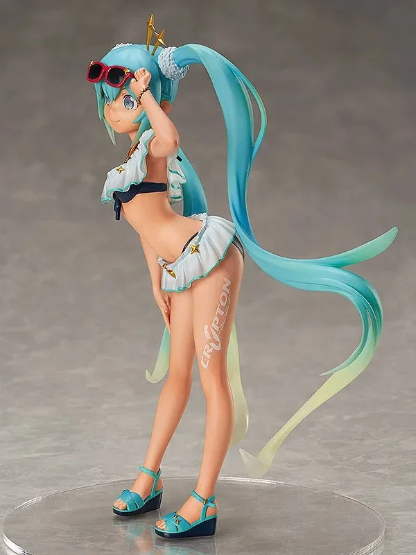 【手办】又一个黑肉初音!RACING MIKU 2018 赛车初音 泰国Ver.开定 模玩萌物 |趣动漫 【手办】又一个黑肉初音!RACING MIKU 2018 赛车初音 泰国Ver.开定- 趣动漫