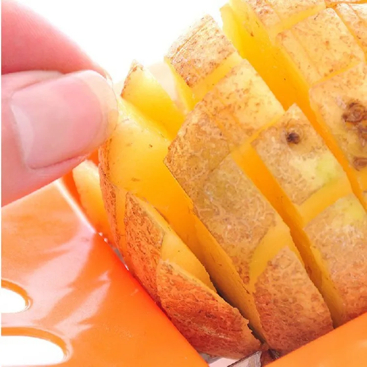 Новинка картофель резак нож для картошки фри Pommes фритовые дробилки измельчитель ломтерезка фрукты овощи