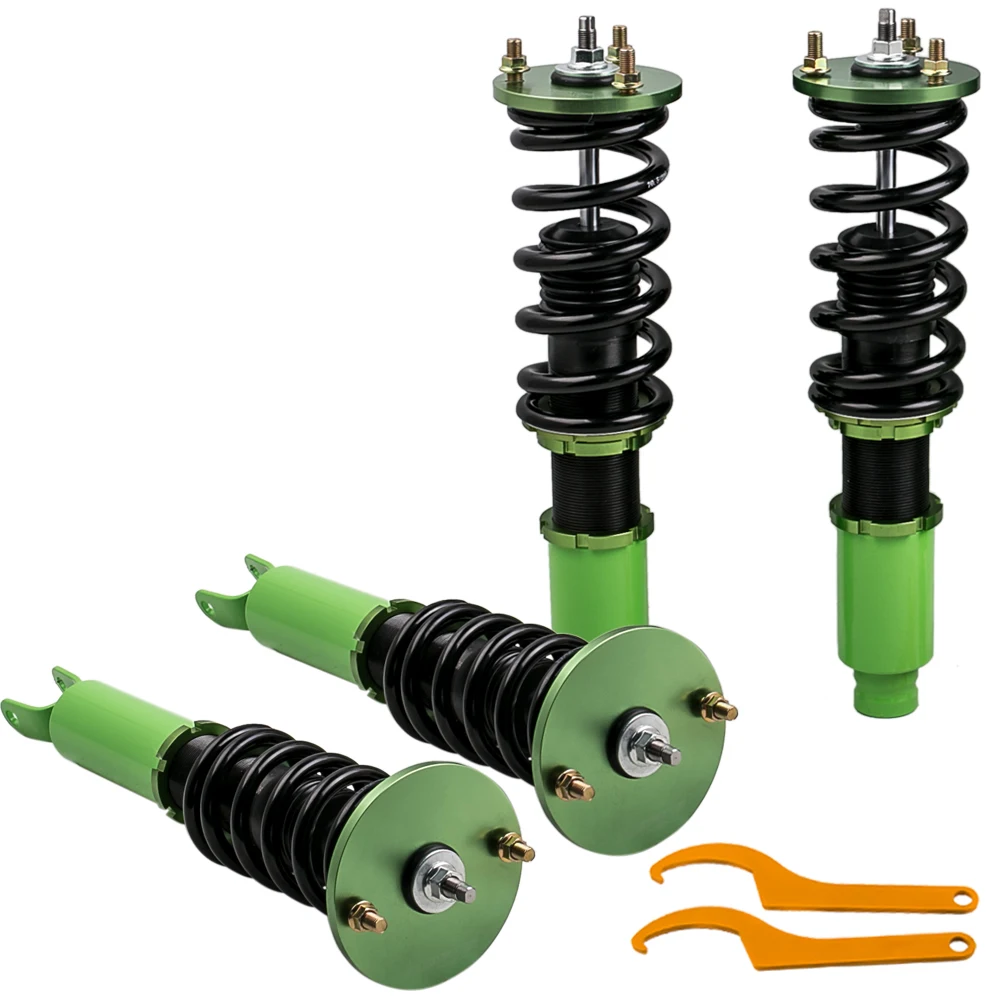 

Height Adjustable Coilover Suspension Absorber Struts Kits For Honda Accord 1990-1997 Shocks Spring Struts