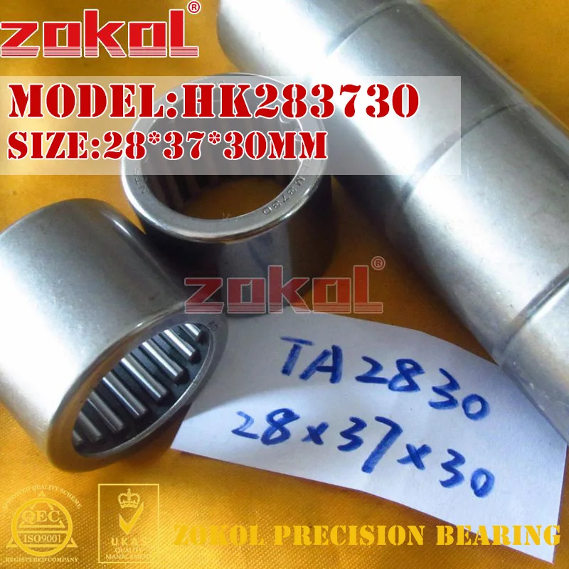 5Pcs/Lot HK283730 TA2830 Needle Roller Bearing 28*37*30 ZOKOL 