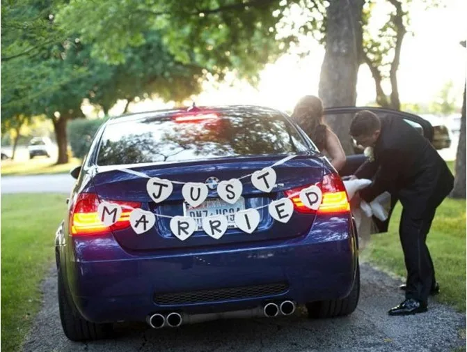 JUST-MARRIED-for-wedding-Party-decoration-photo-booth-props-Banners-supplies-Bunting-Garland-Handmade-photobooth-88Q