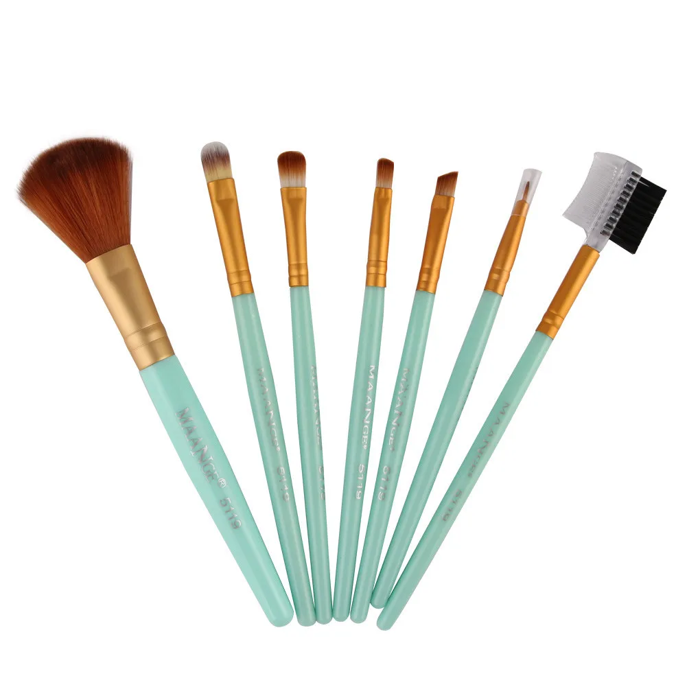 

KANBUDER Makeup Brushes 7pcs Makeup Cosmetic Brushes Eyeshadow Eye Shadow Foundation Make Up Brush Cosmetic Blending Brush