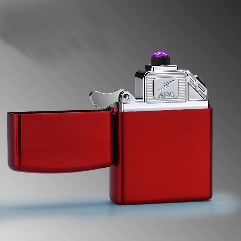 Новинка 2019 USB зажигалка электрическая импульсная двойная дуговая Зажигалка