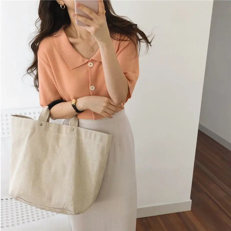 HziriP جديد كوريا أنيقة الصيف بسيطة النساء خمر عارضة طويلة الأكمام الرجعية مثير السيدات مزدوجة الصدر أنيقة الأحمر قميص